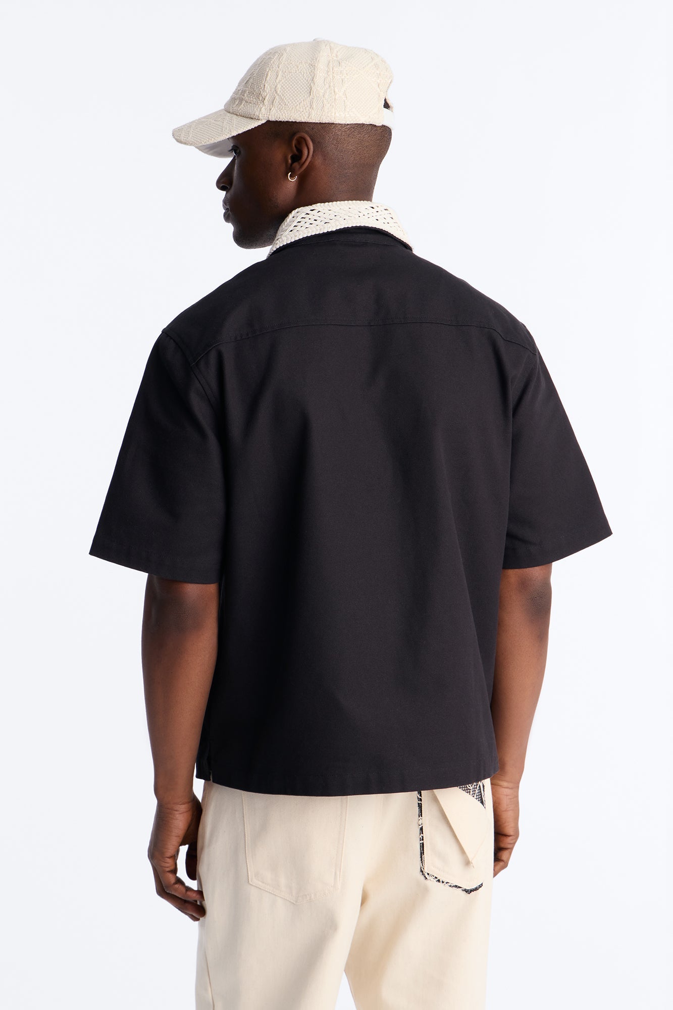 Relaxed Wild Desert Dreams Button Up Shirt - Black Fashion Nova