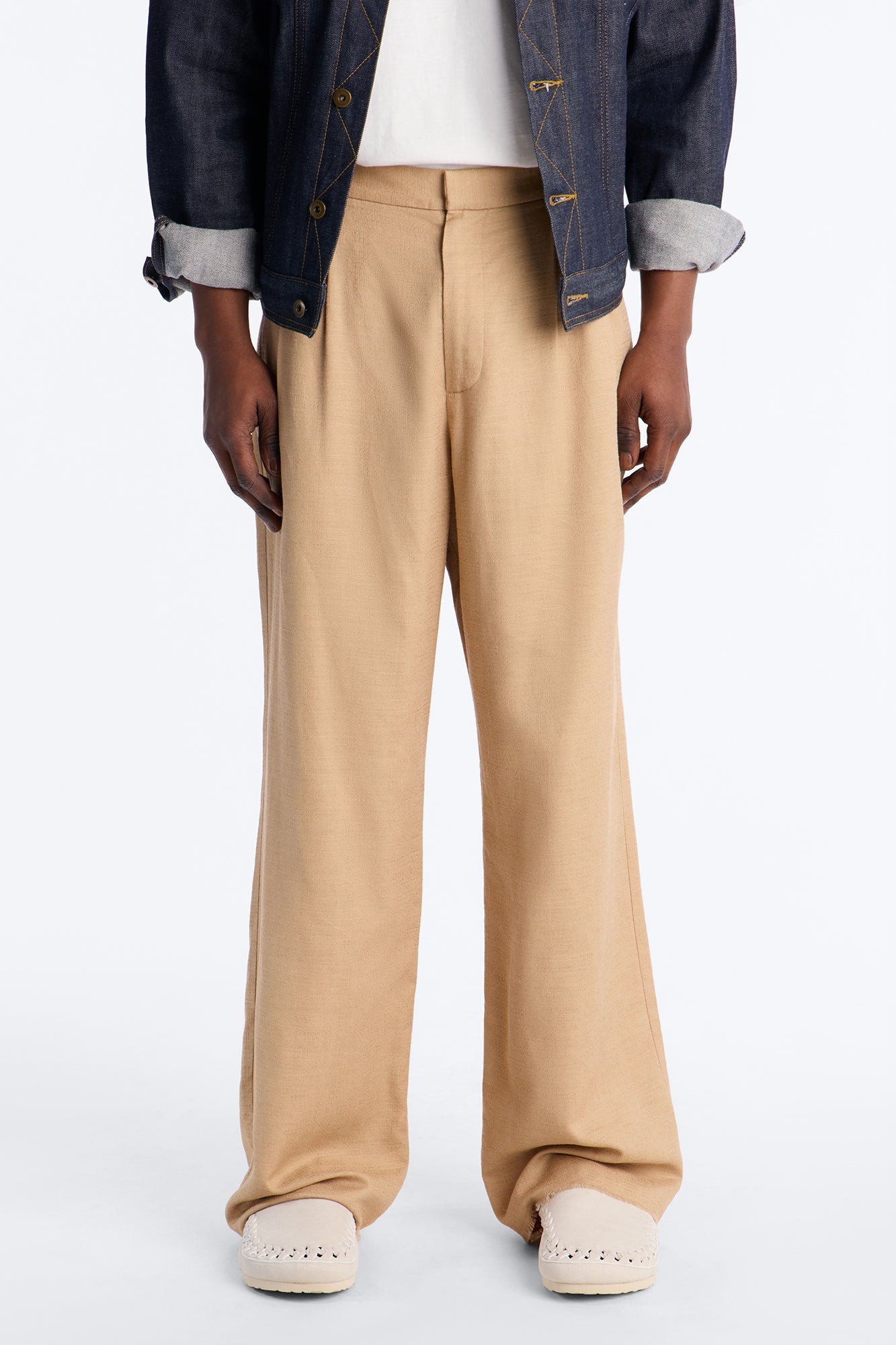 High Rise Tropic Fearless Pant - Tan Fashion Nova