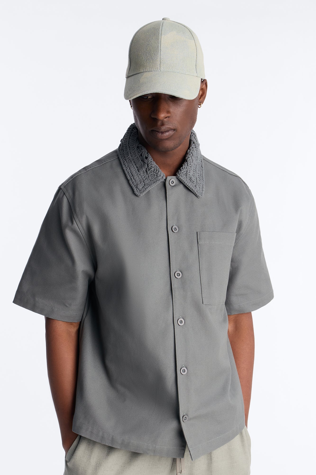 Relaxed Wild Desert Dreams Button Up Shirt - Sage Fashion Nova