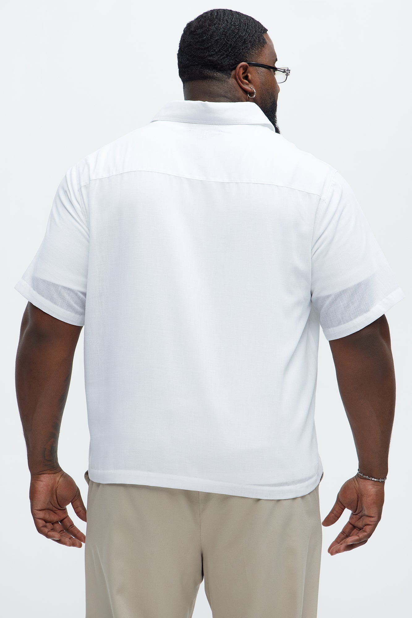Saints And Sinners Full Button Shirt - White Fashion Nova