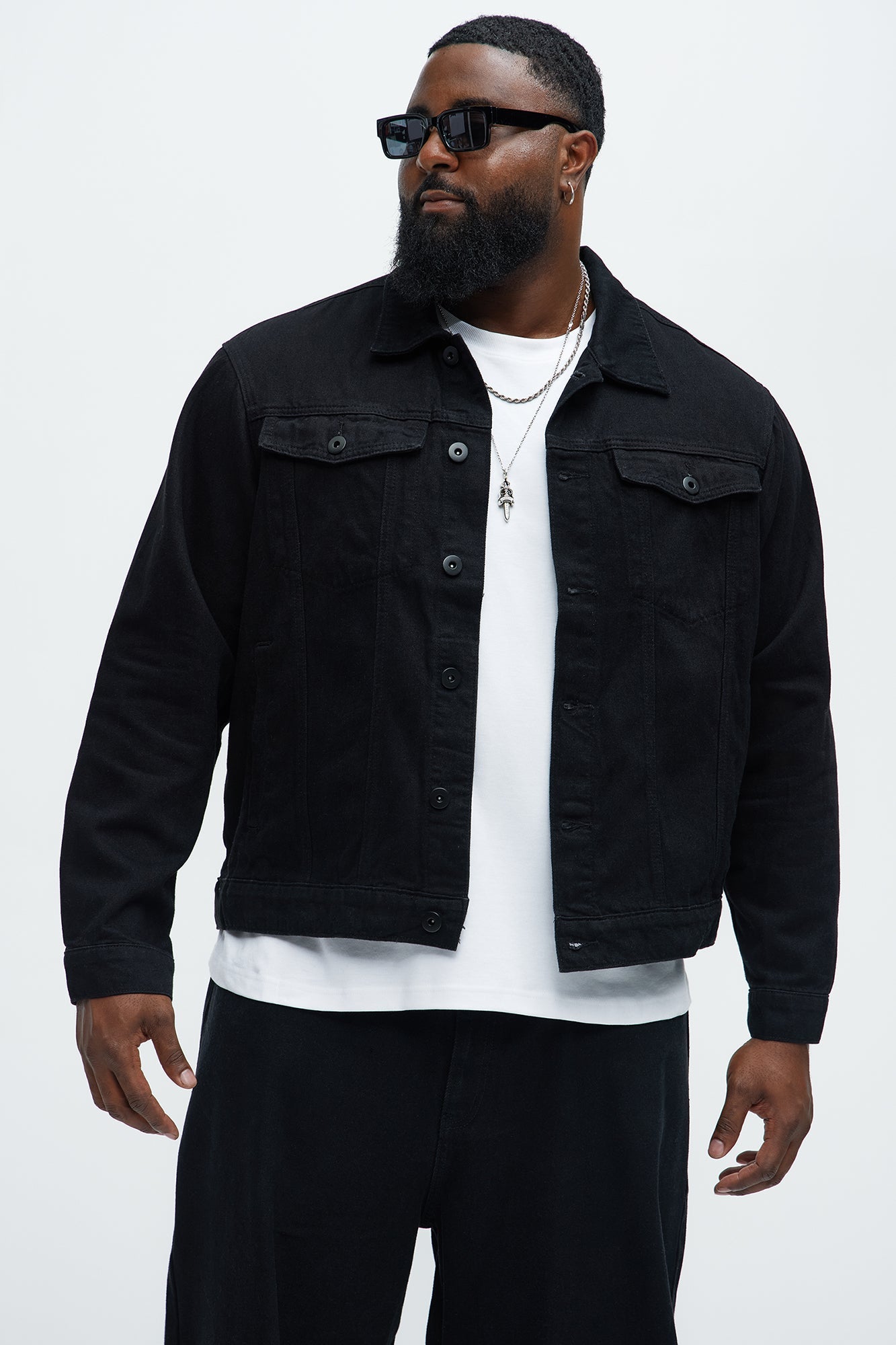 Cobain Denim Jacket - Black Fashion Nova