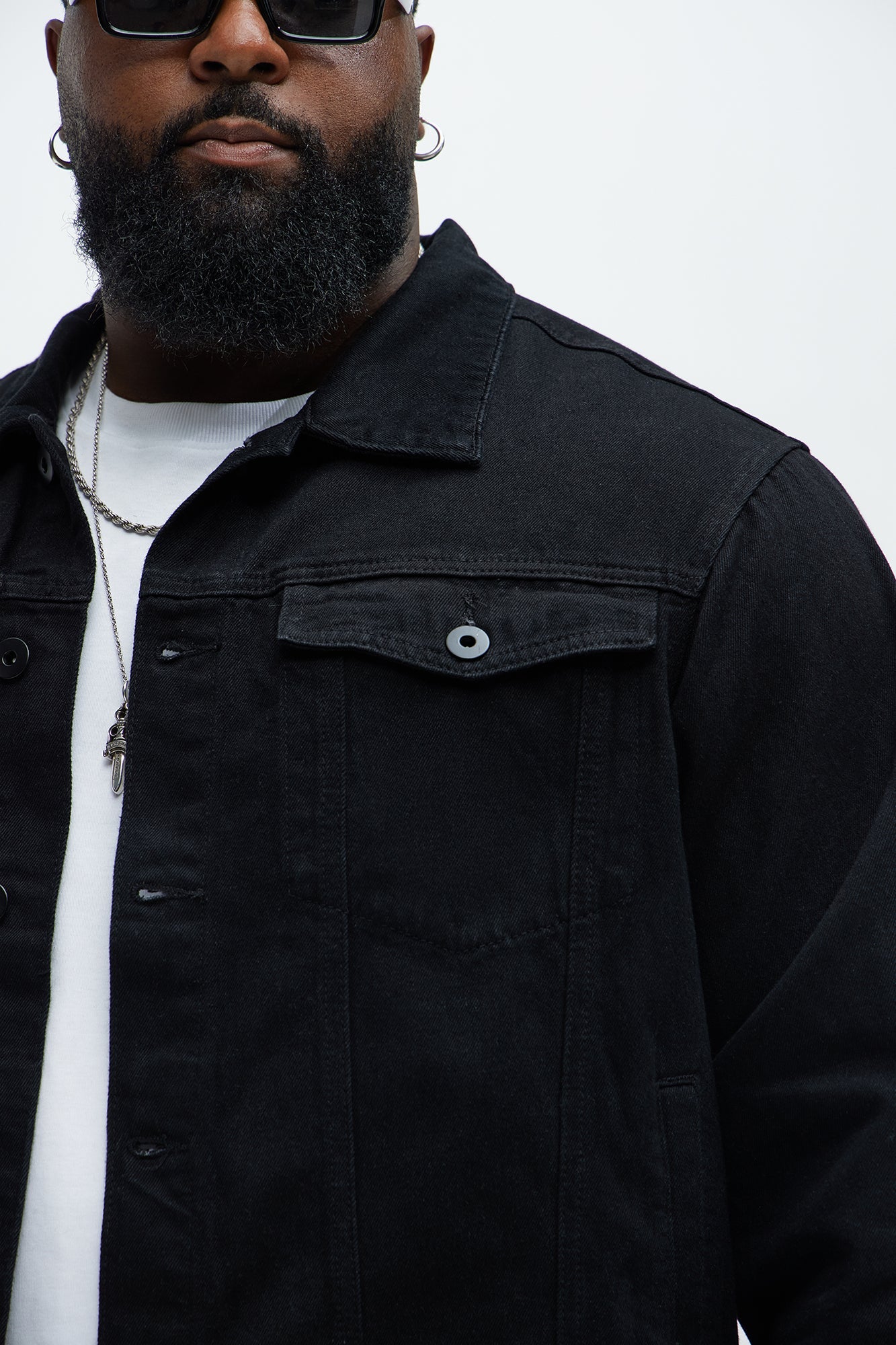 Cobain Denim Jacket - Black Fashion Nova