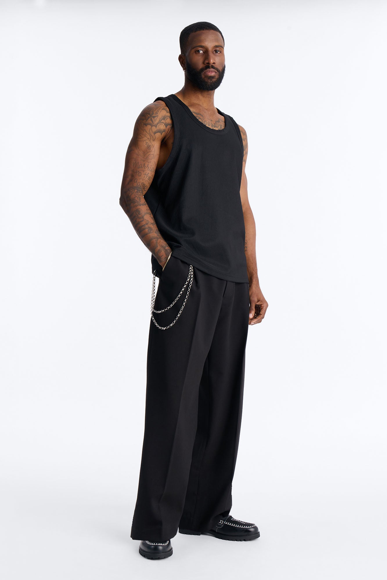 Show Up Tank Top - Black Fashion Nova