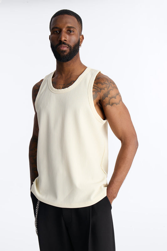 Show Up Tank Top - Off White Fashion Nova