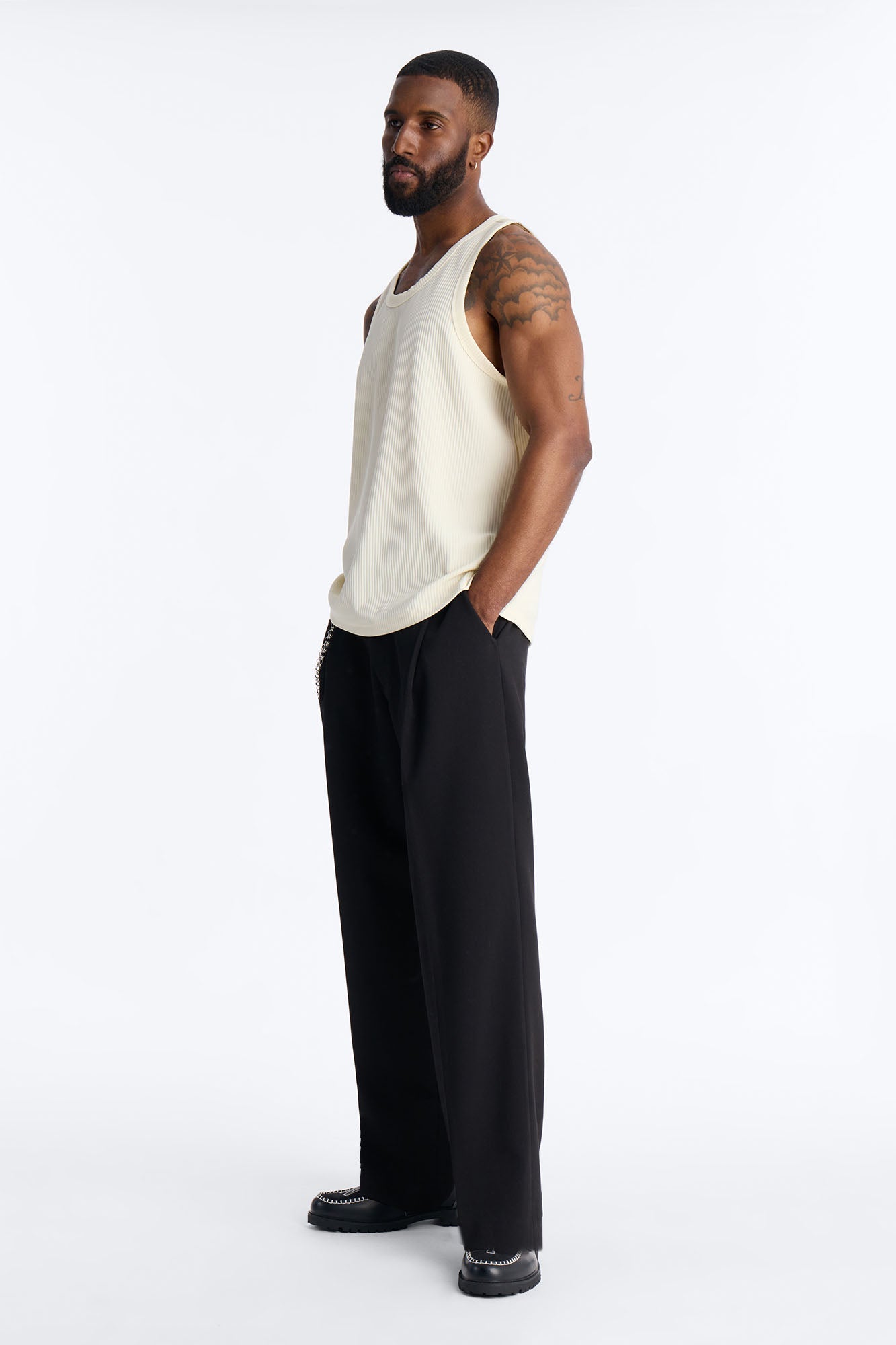 Show Up Tank Top - Off White Fashion Nova