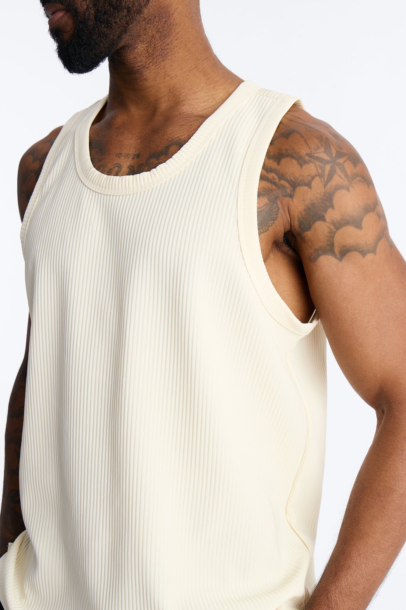 Show Up Tank Top - Off White Fashion Nova
