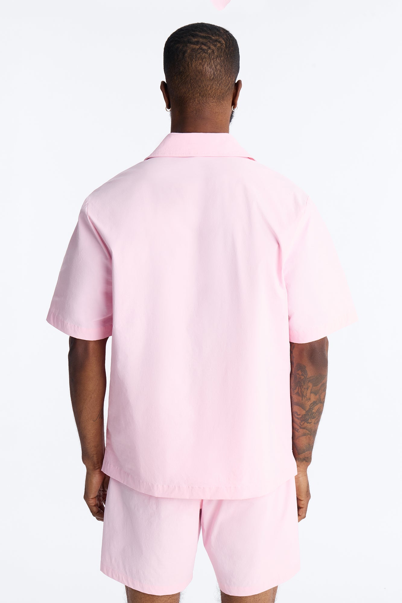 Montez Cuban Collar Button Up Shirt - Pink Fashion Nova