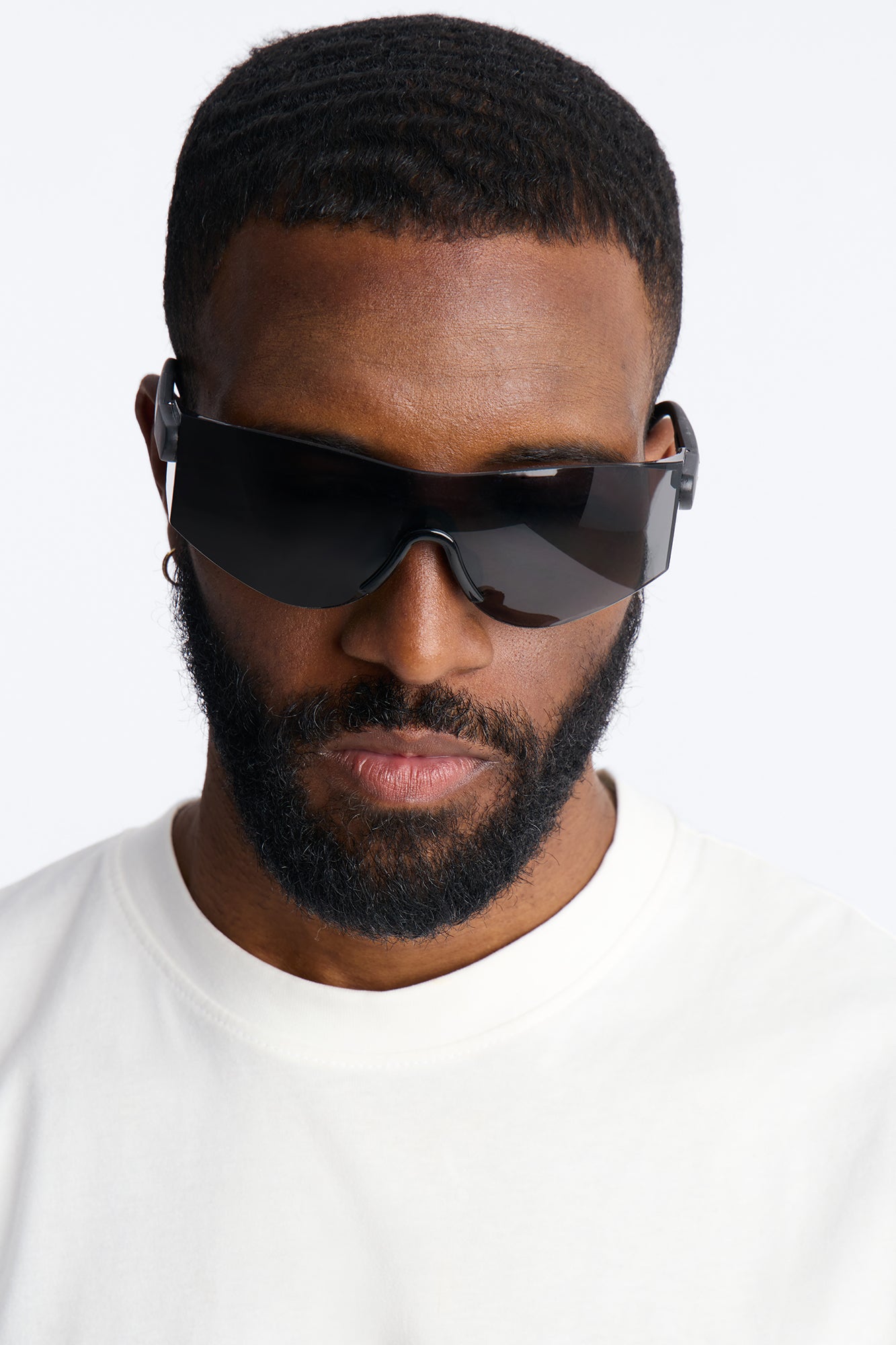 Real Revo Shield Sunglasses - Black Fashion Nova