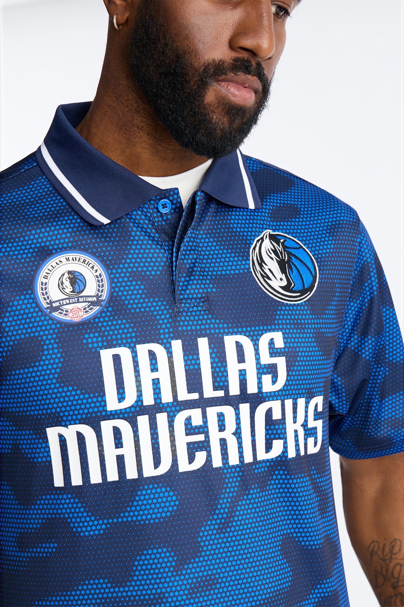 Mavs Digi Camo Soccer Top - Blue Fashion Nova
