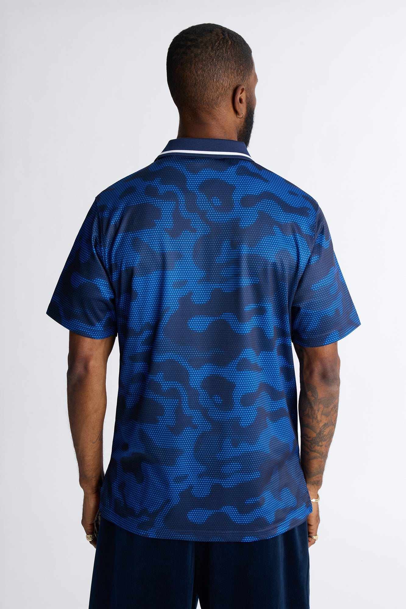 Mavs Digi Camo Soccer Top - Blue Fashion Nova