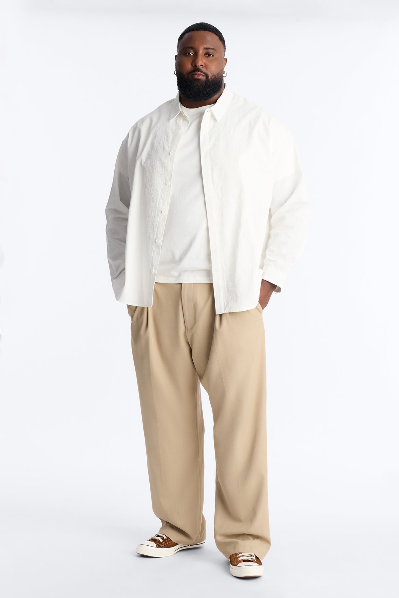 Pure Romance Button Up Shirt - White Fashion Nova