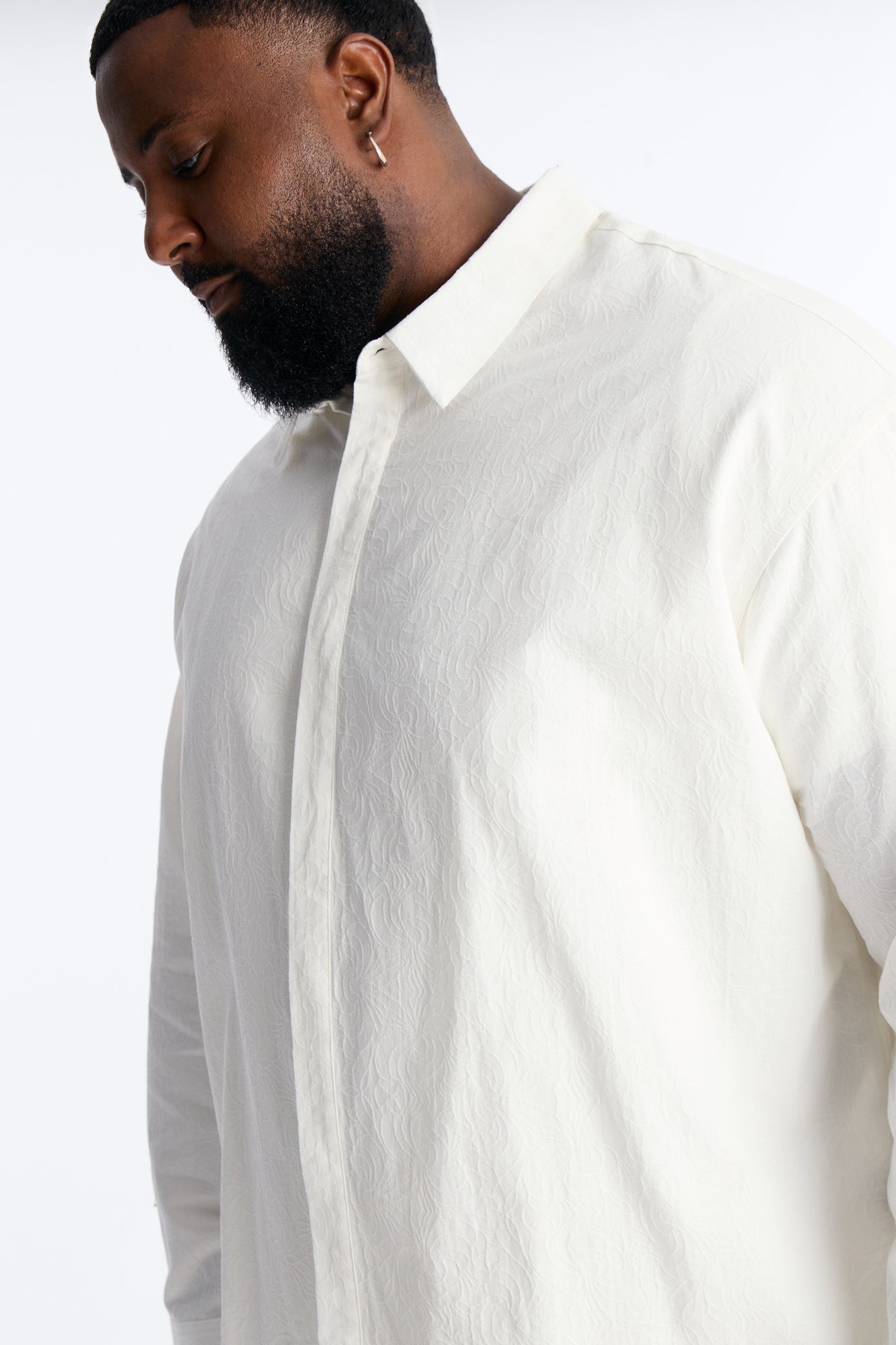 Pure Romance Button Up Shirt - White Fashion Nova