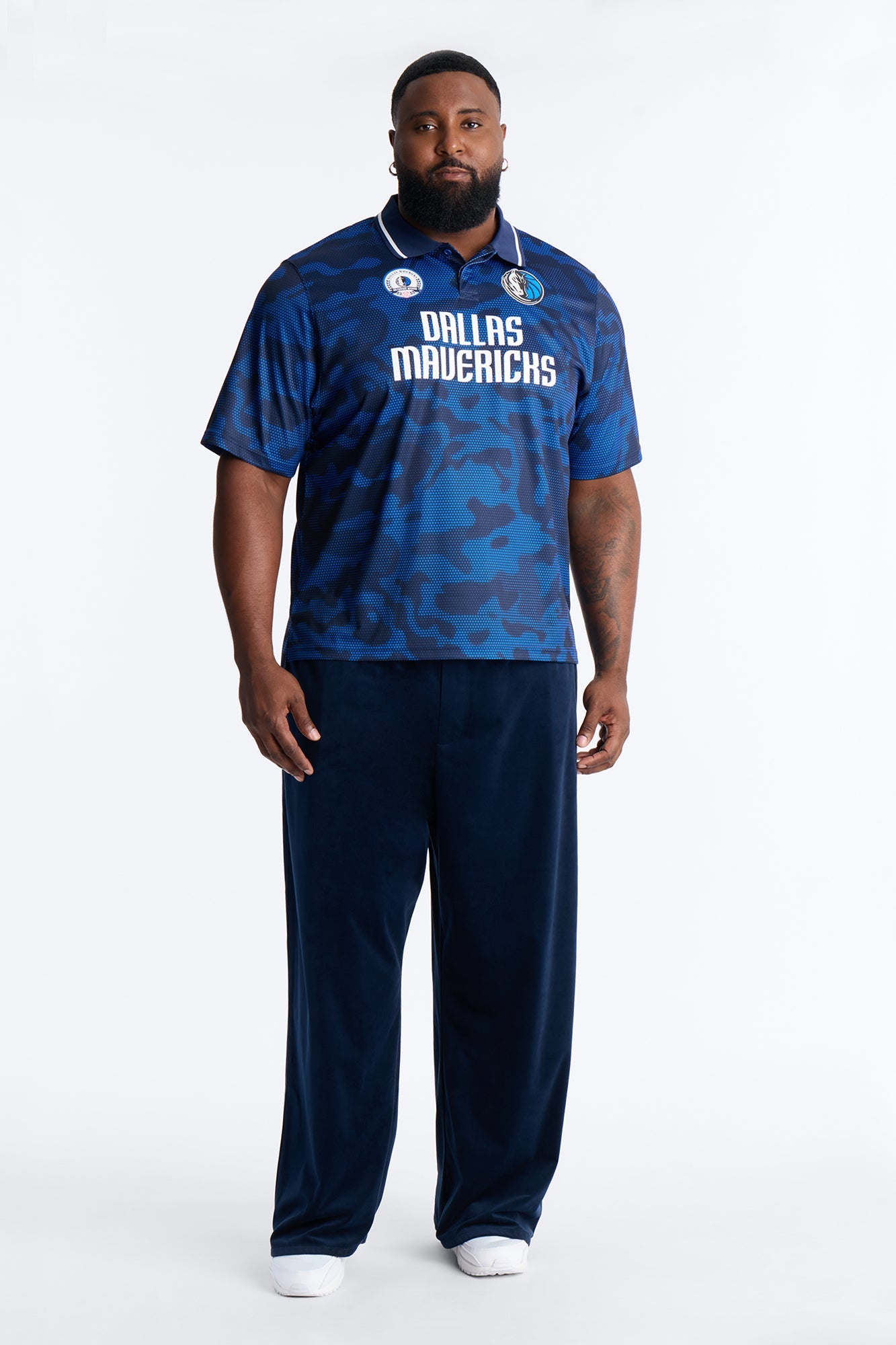 Mavs Digi Camo Soccer Top - Blue Fashion Nova