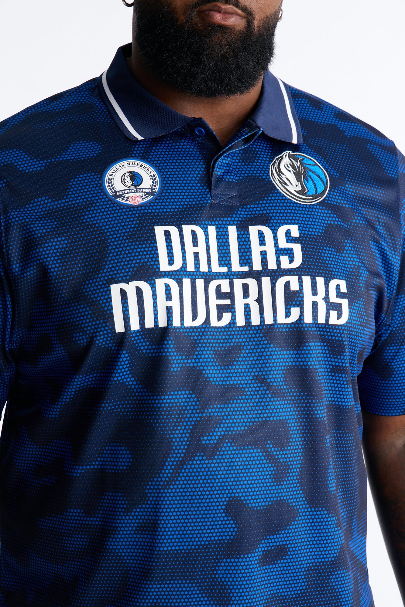 Mavs Digi Camo Soccer Top - Blue Fashion Nova