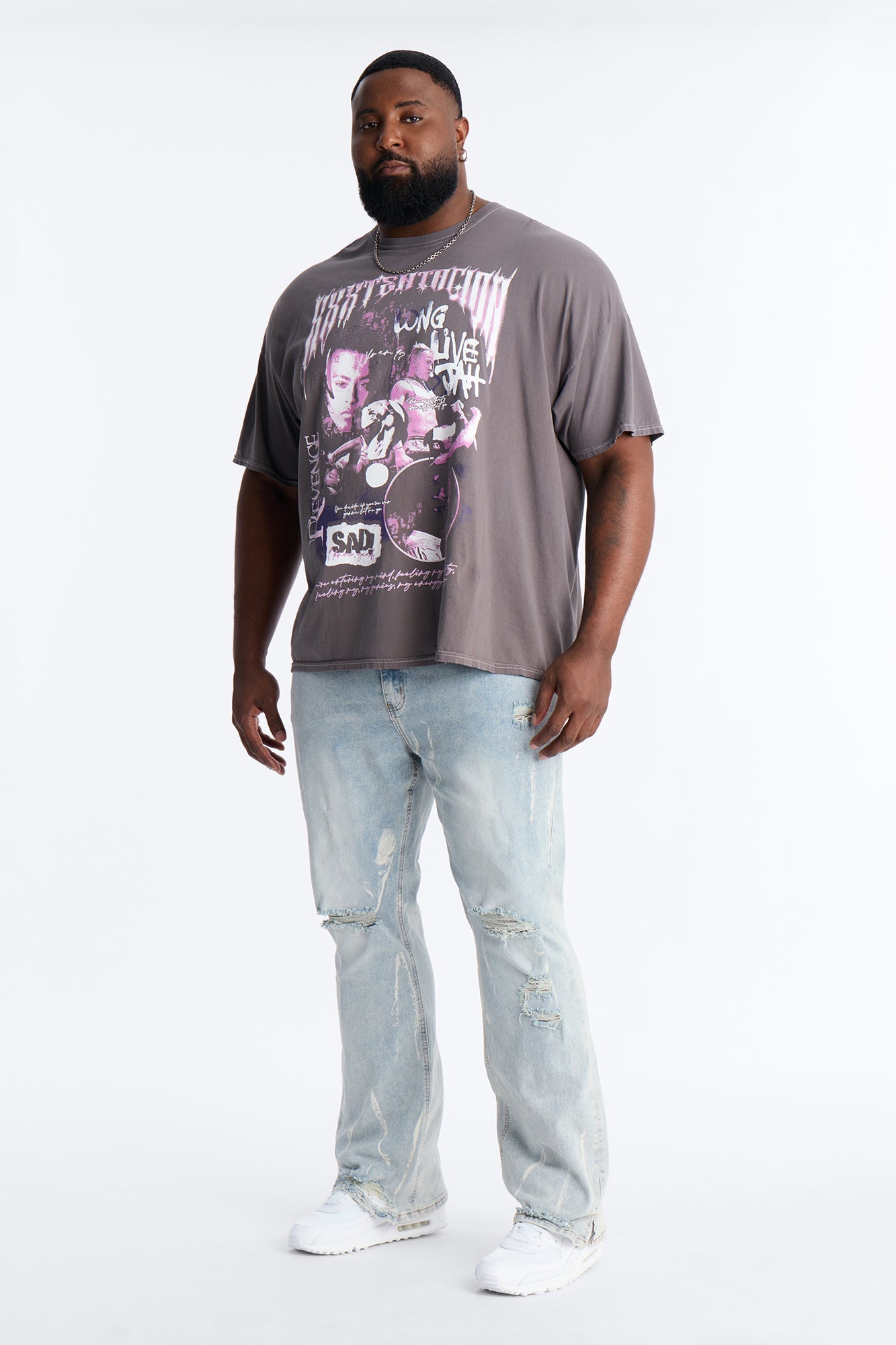 Everyday Street Stacked Skinny Flare Jean - Light Wash Fashion Nova