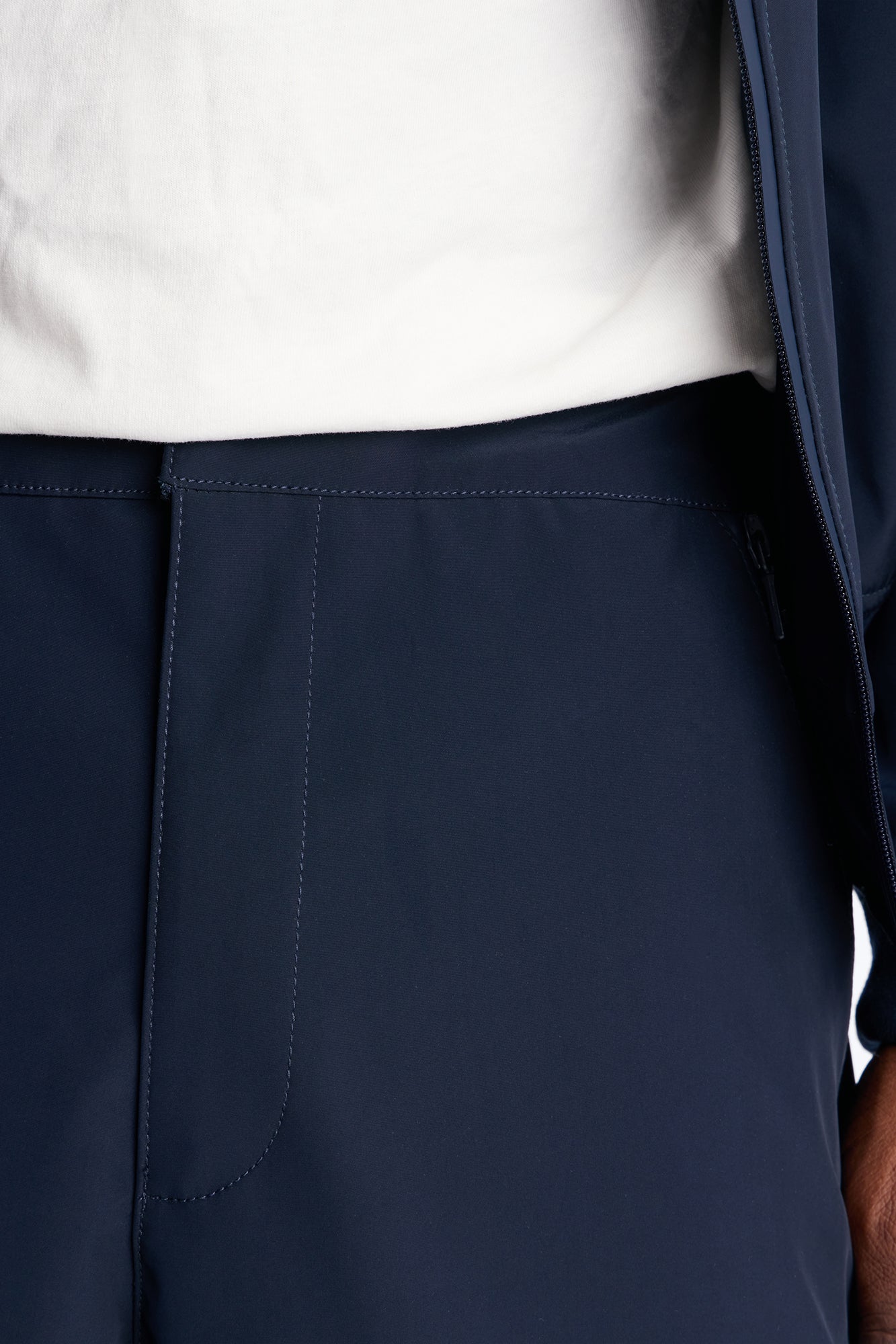 Baggy Liberty Zip Pant - Navy Fashion Nova