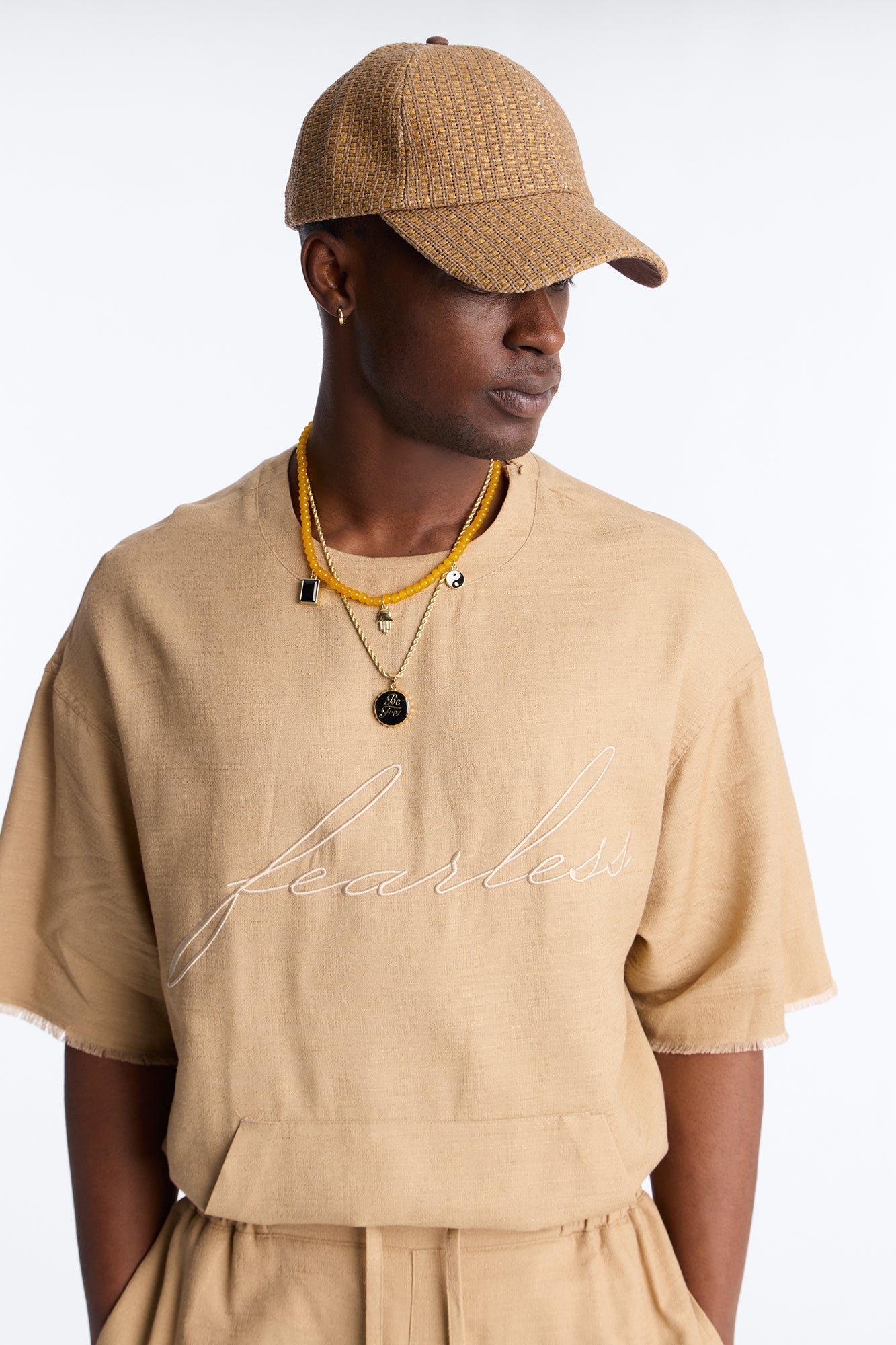 Zen Rebel Necklace Set - Gold Fashion Nova