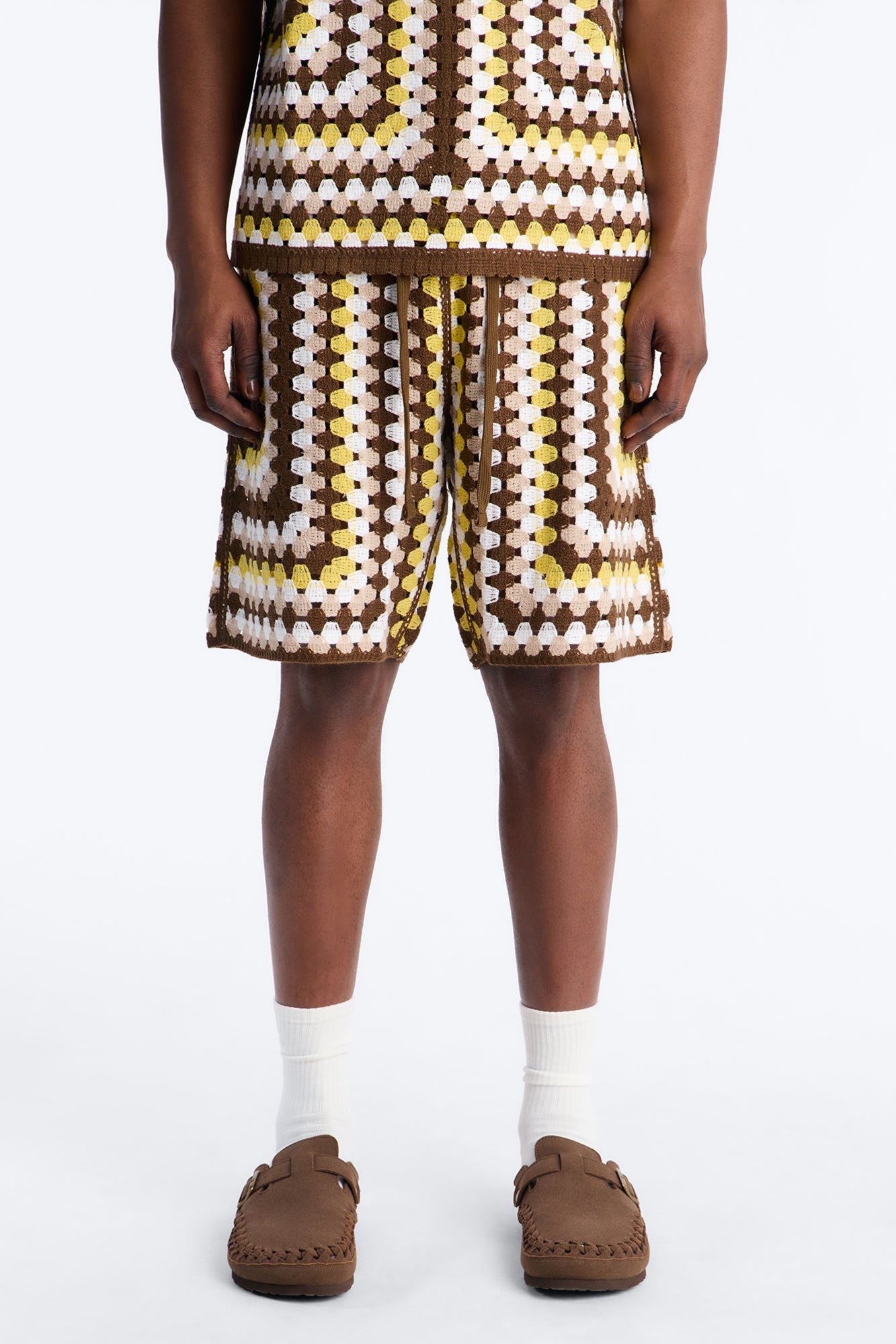 Relaxed Menorca Crochet Short - Multi Color Fashion Nova