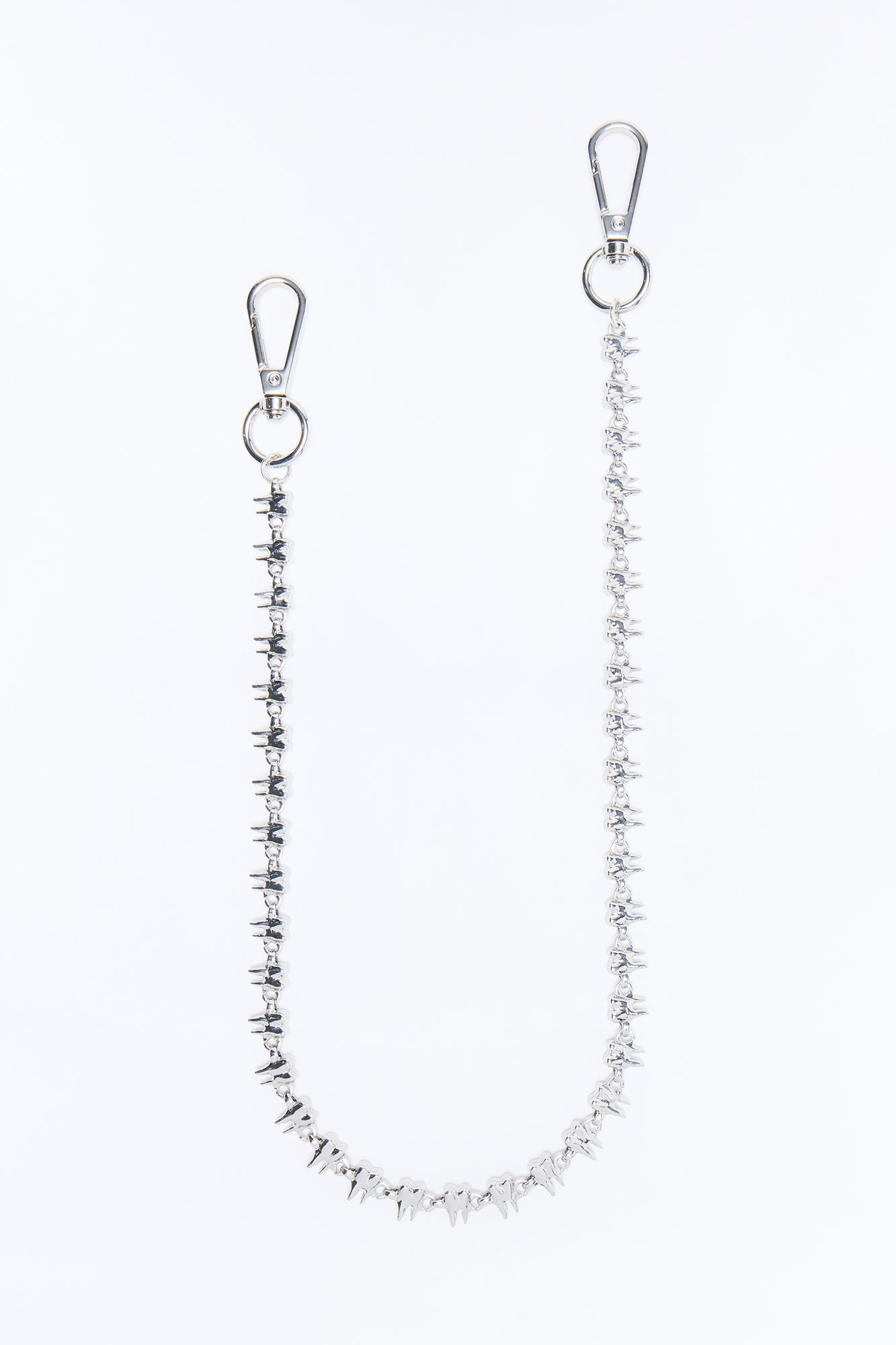 Don't Bite Me Pant Chain - Silver Fashion Nova