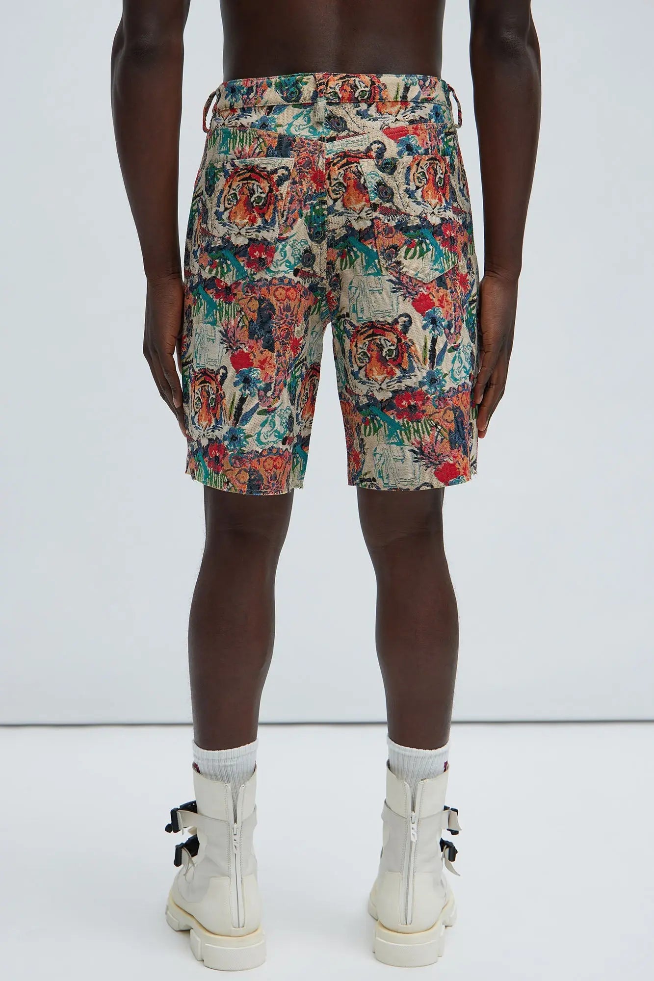 Ansel Tapestry Relaxed Shorts - Multi Color Fashion Nova