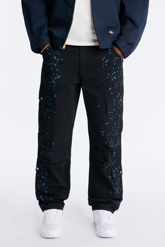 Straight New Age Canvas Pant - Black Fashion Nova
