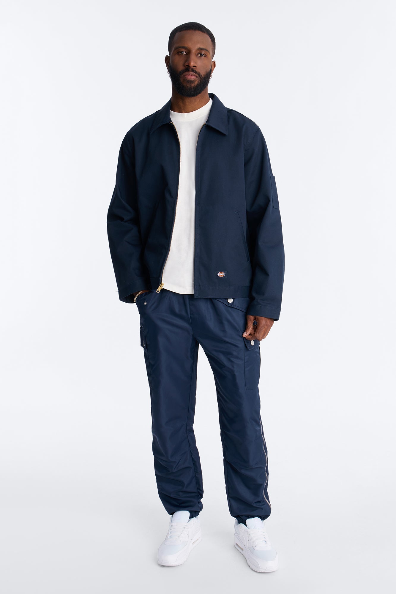 Slim Pocket Thesis Pant - Navy Fashion Nova