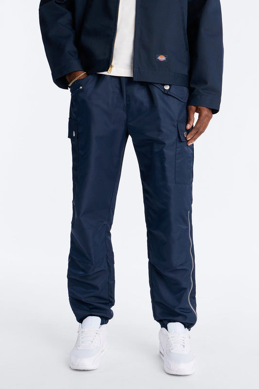 Slim Pocket Thesis Pant - Navy Fashion Nova