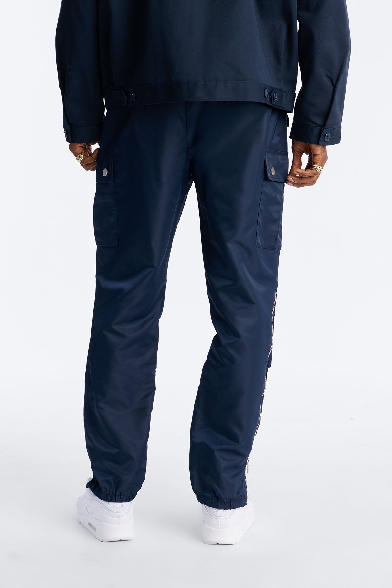 Slim Pocket Thesis Pant - Navy Fashion Nova