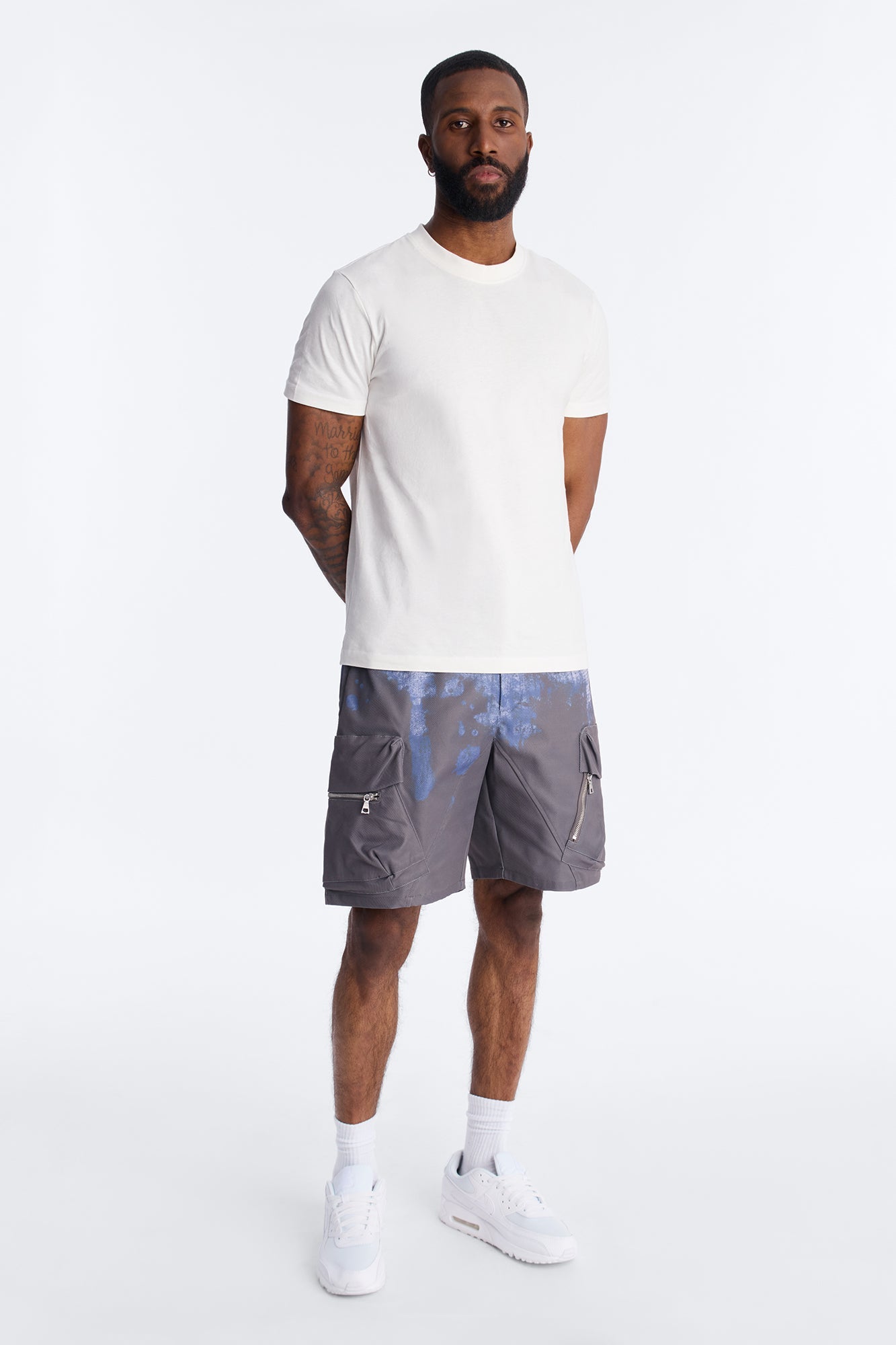 Relaxed Traveling Artist Short - Grey Fashion Nova