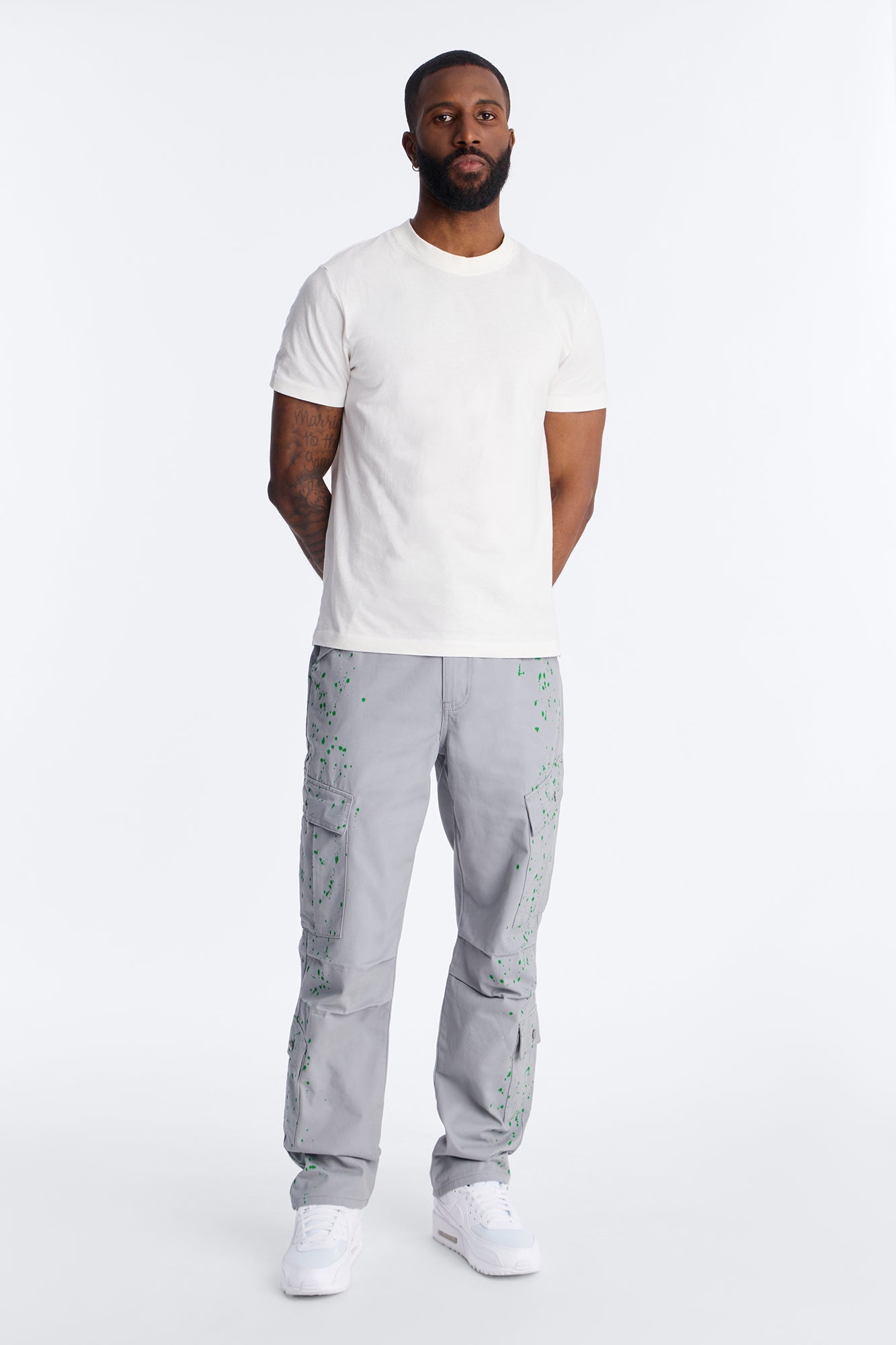 Straight New Age Canvas Pant - Grey Fashion Nova