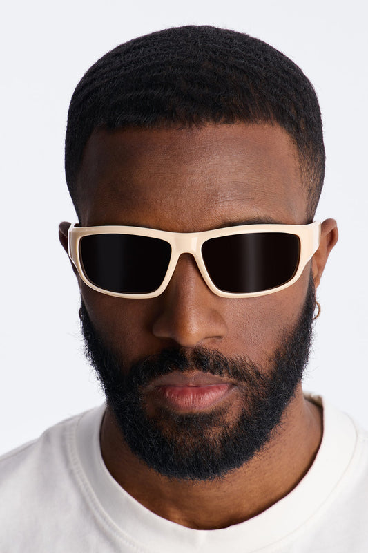 Desert Drift Sunglasses - Nude Fashion Nova