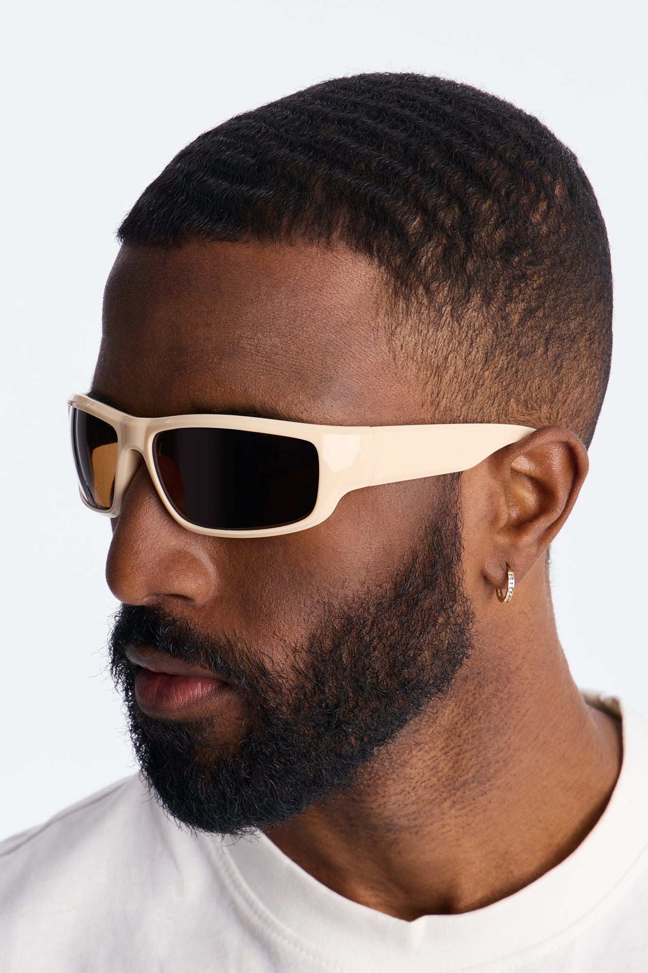 Desert Drift Sunglasses - Nude Fashion Nova