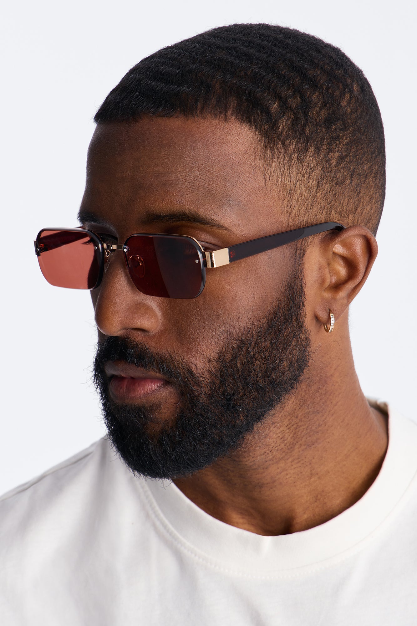 Aurum Pulse Sunglasses - Red Fashion Nova