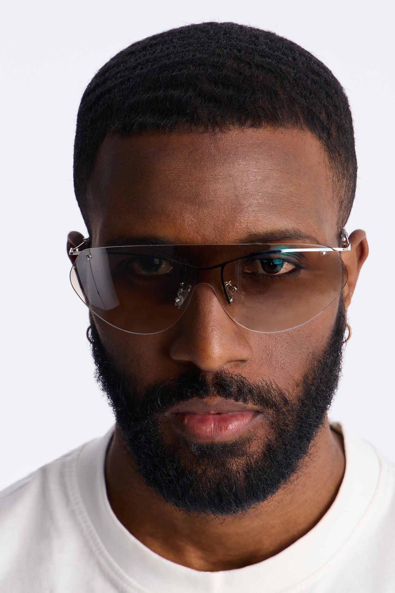 Spectra Circuit Sunglasses - Silver Fashion Nova