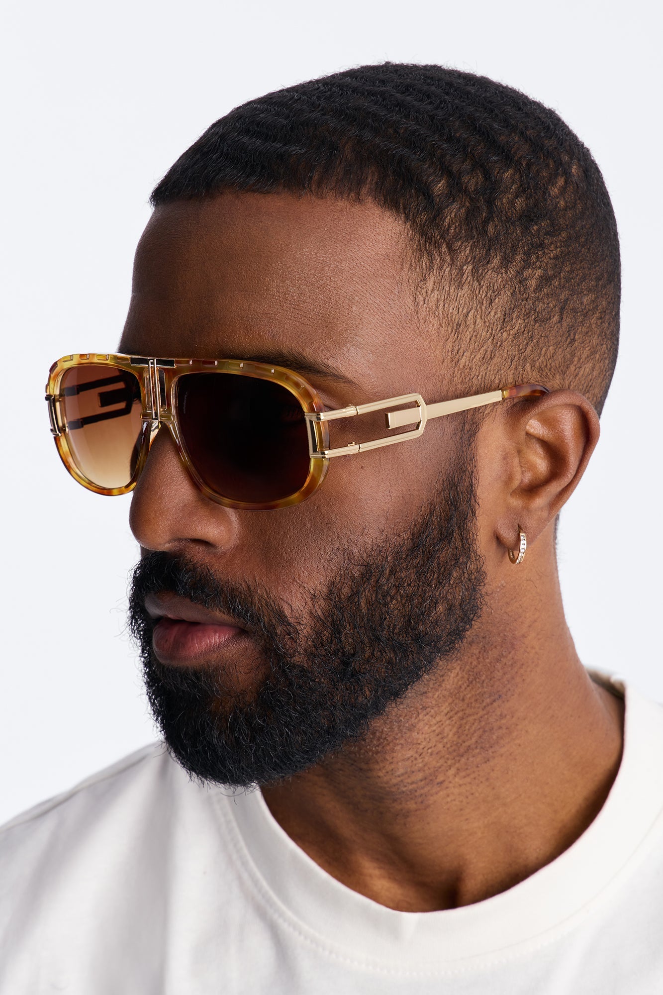 Updated Aviator Sunglasses - Orange Fashion Nova