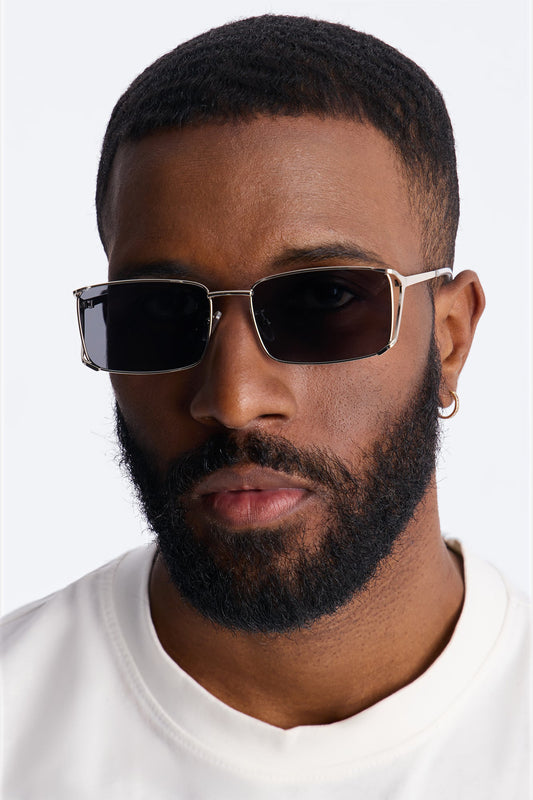 Eclipse Square Sunglasses - Black/Smoke Fashion Nova