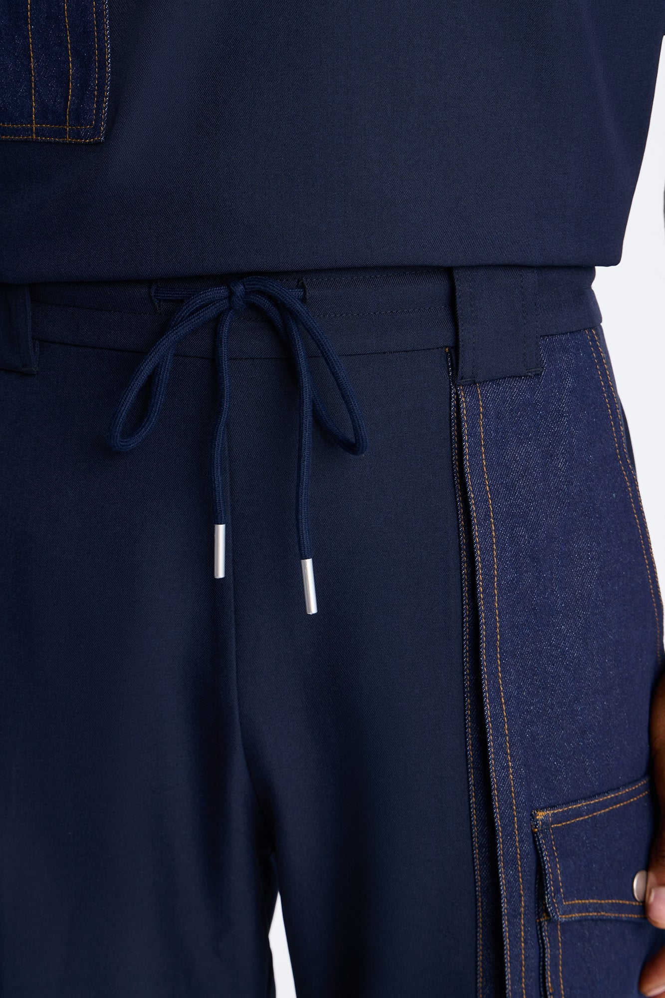 Relaxed Blueprint Cargo Short - Indigo Fashion Nova