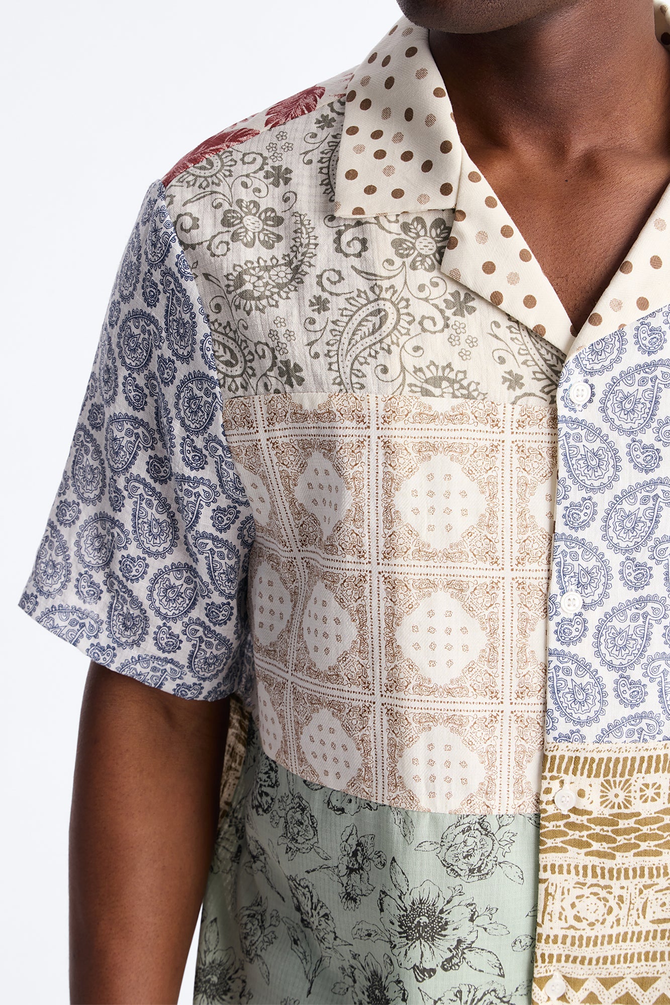 Horizon Cuban Collar Shirt - Multi Color Fashion Nova