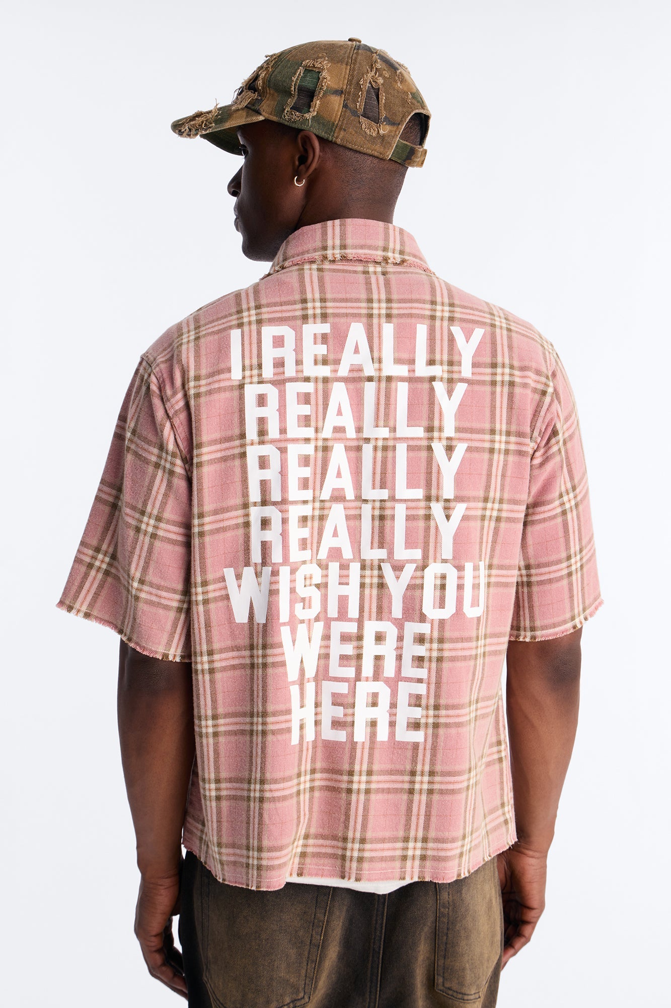 Really Really Flannel Button Up Shirt - Pink Fashion Nova