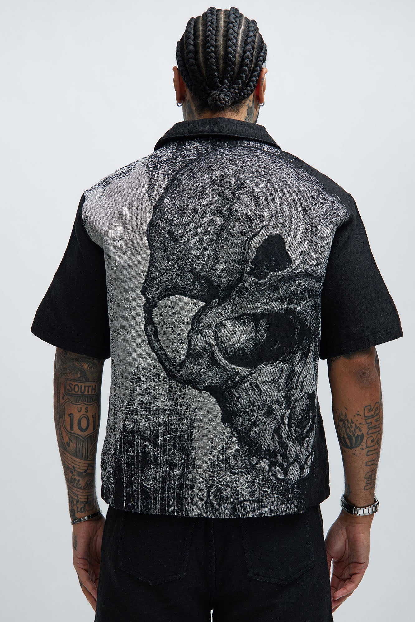 Azrael Tapestry Shirt - Multi Color Fashion Nova