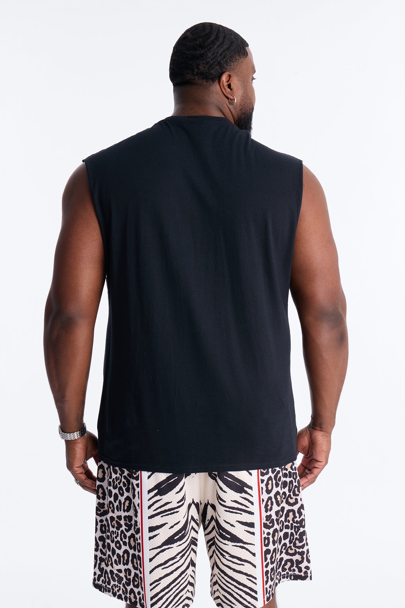 Black Excellence Muscle Tee - Black Fashion Nova