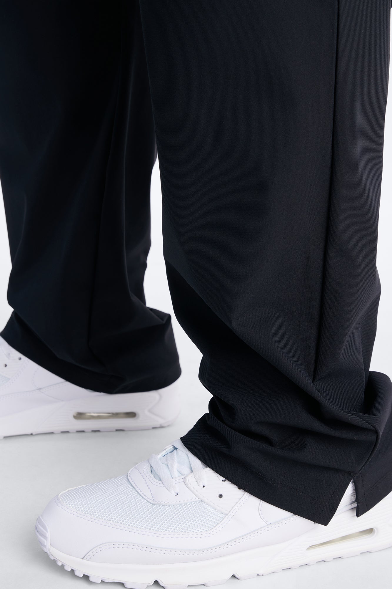 Slim Axis Slit Pant - Black Fashion Nova
