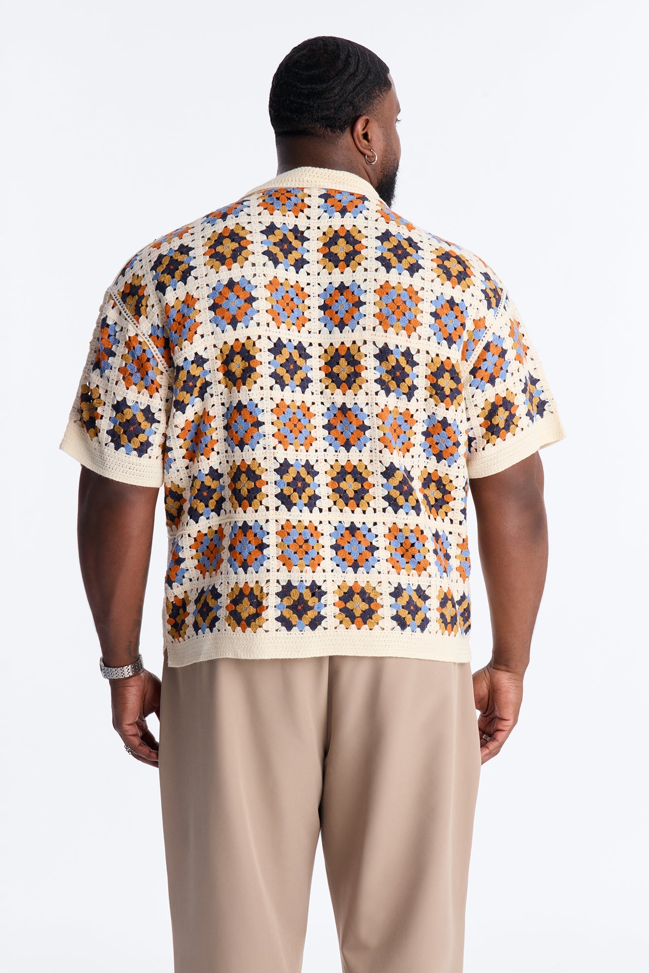 Florian Short Sleeve Johnny Polo - Cream Fashion Nova