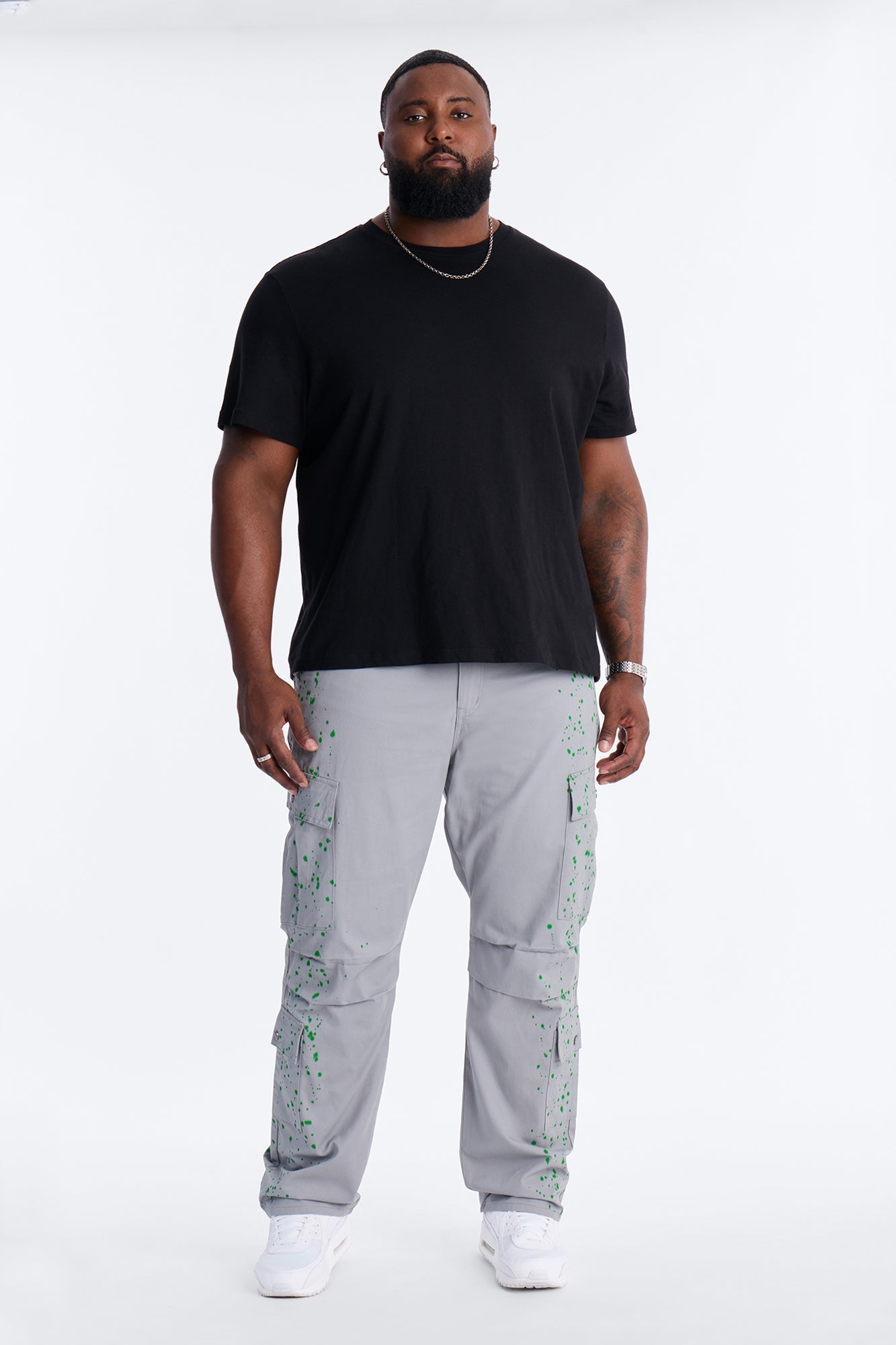 Straight New Age Canvas Pant - Grey Fashion Nova