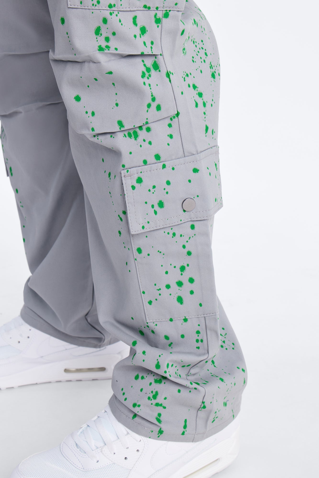 Straight New Age Canvas Pant - Grey Fashion Nova