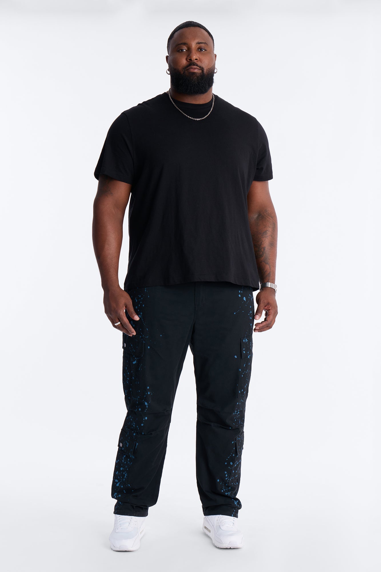 Straight New Age Canvas Pant - Black Fashion Nova