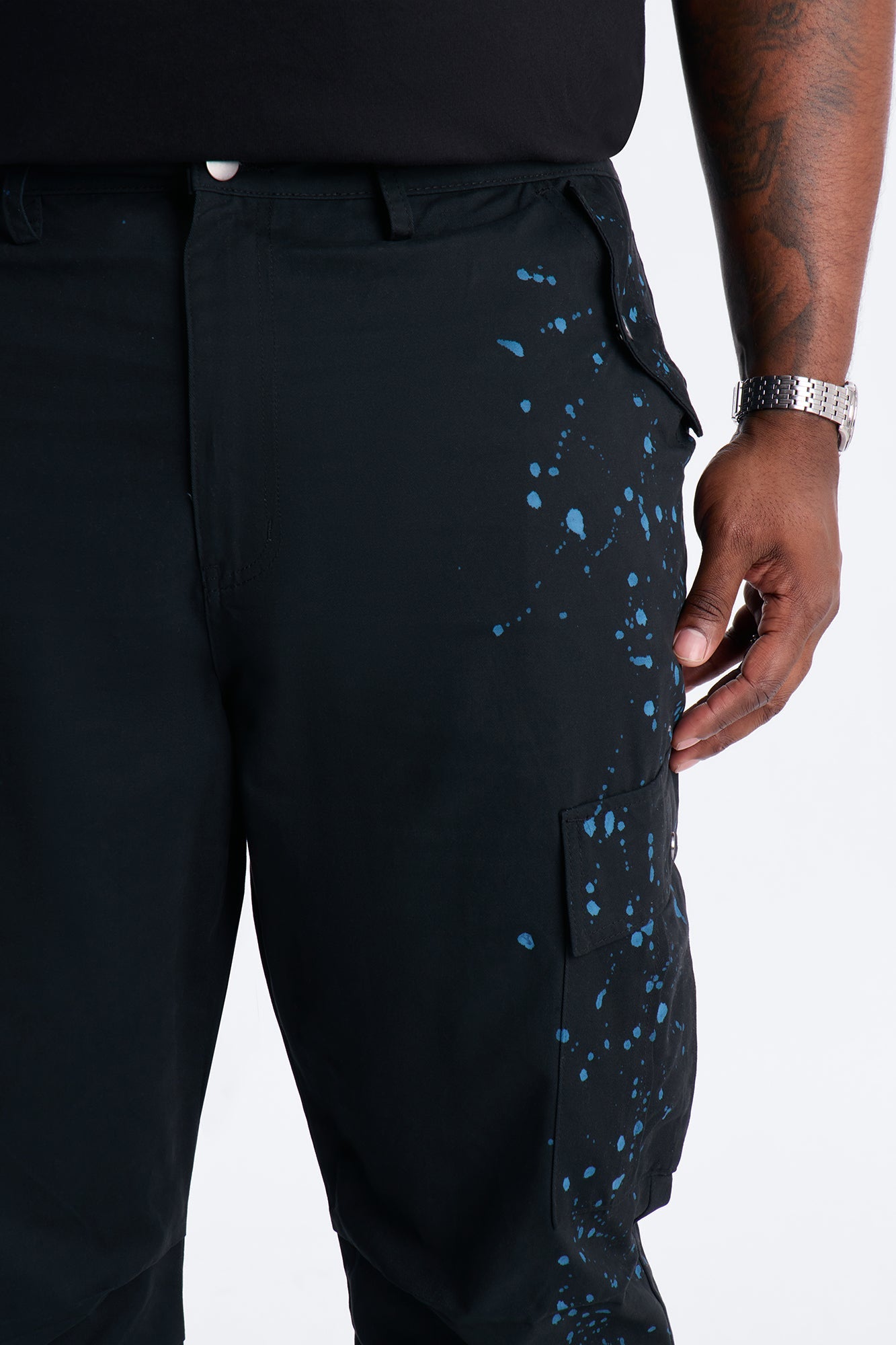 Straight New Age Canvas Pant - Black Fashion Nova