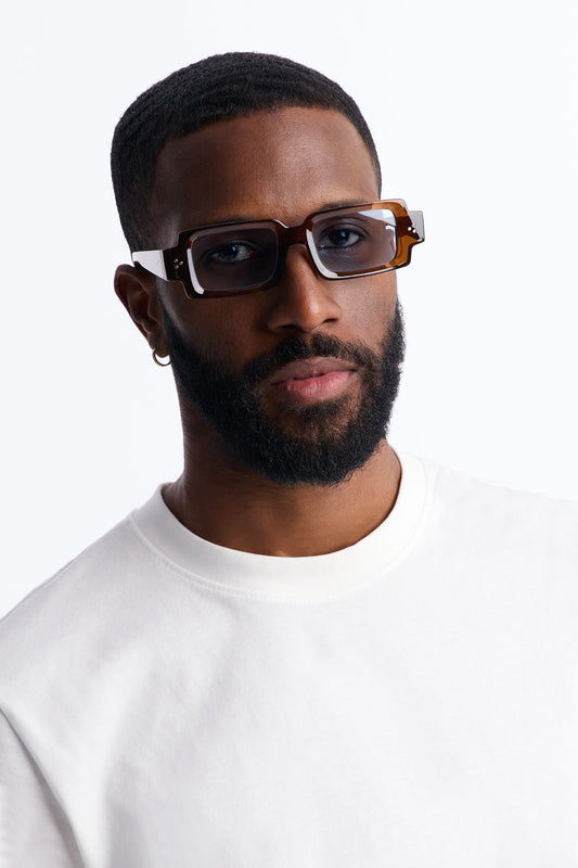 Urban Surf Square Sunglasses - Brown Fashion Nova