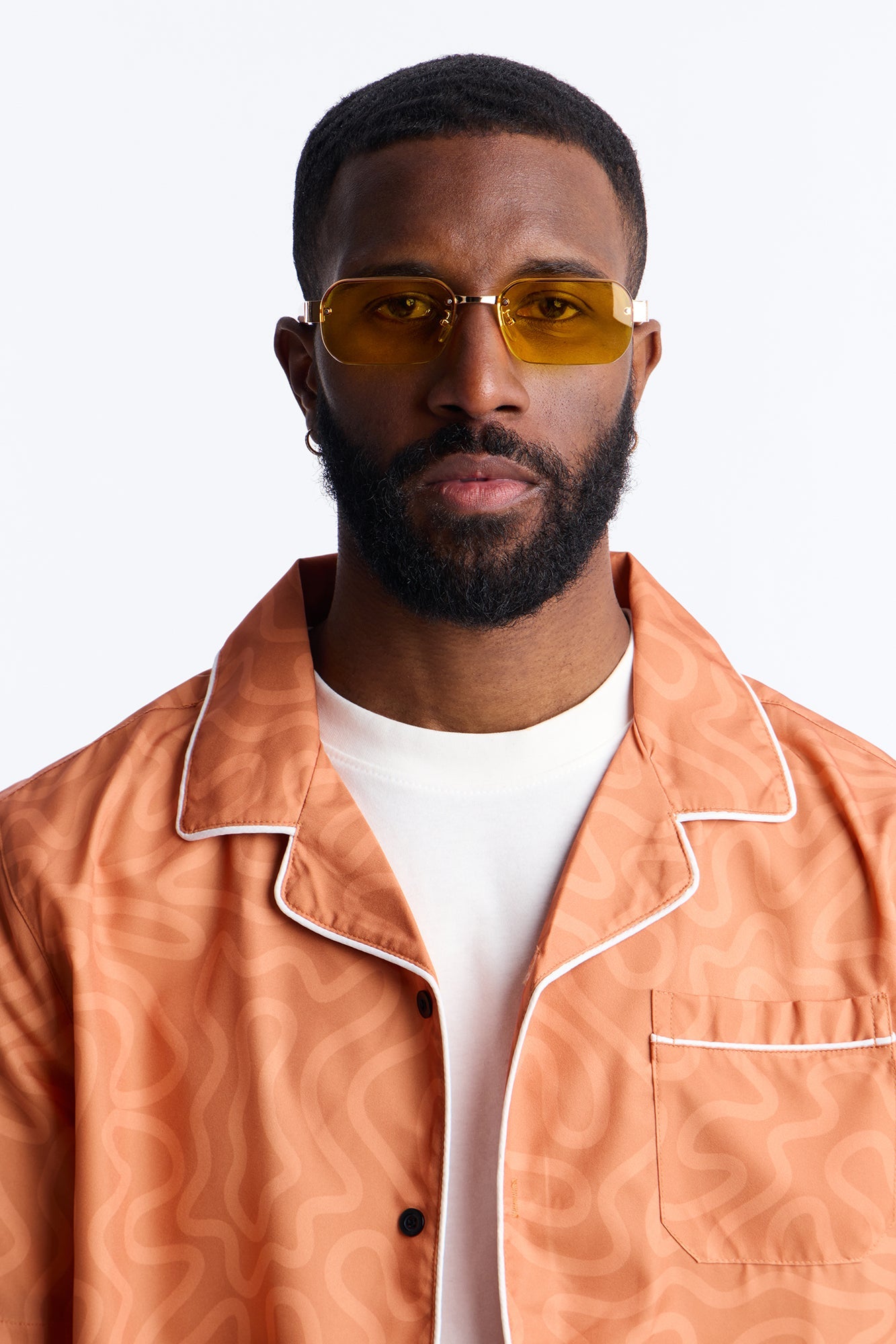 Aurum Pulse Sunglasses - Yellow Fashion Nova