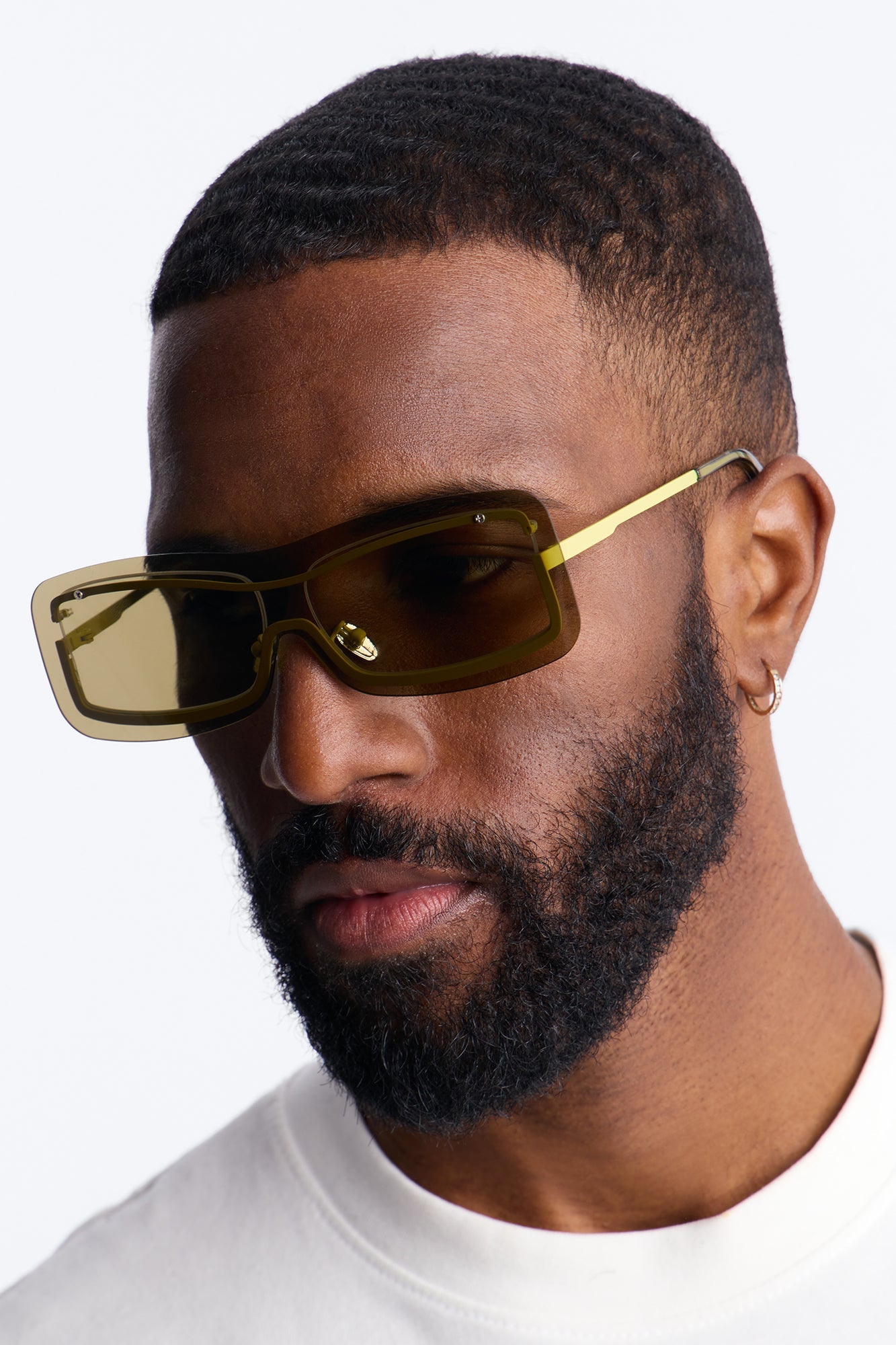 Snowy Alps Sunglasses - Green Fashion Nova